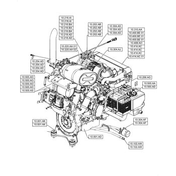 CFKIT Maintenance Filter Kit Compatible With C A S E 450C Dozers W - View #13