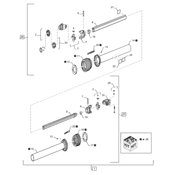 54202 SIMPLEX Packing KIT Alcoa Crimper 54202 SIMPLEX Packing KIT Alcoa Crimper