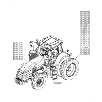 Meu desenho a lápis manual do trator case Magnum 400. em 2023