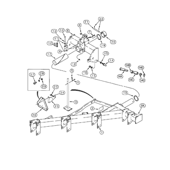 145) - CASE IH MOLDBOARD PLOW (1/85-12/02) (09) - CHASSIS/ATTACHMENTS Case  Agriculture
