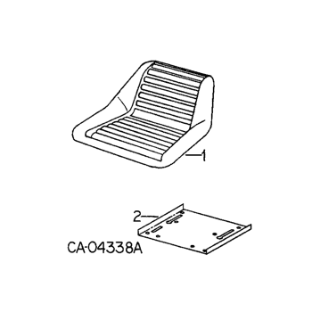 International Cub Tractor 1 47 12 75 13 03 Superstructure Hood And Fuel Tank Support Radiator Grille And Connections Case Agriculture