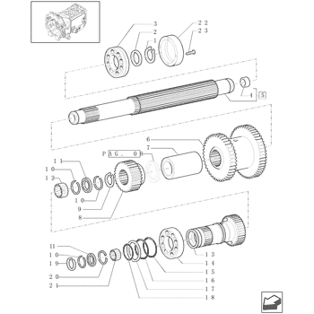 CASE IH, Clutch Damper - 348 mm OD x 20 mm W, 87542609