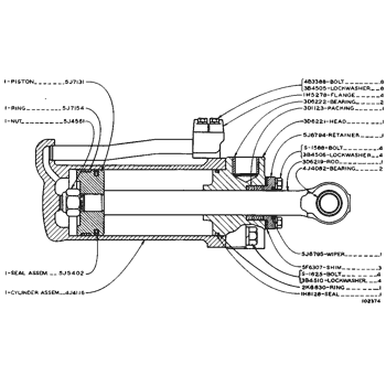 RETAINER 5J6794 - Caterpillar | AVSpare.com