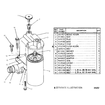 caterpillar d6c fuel transfer pump