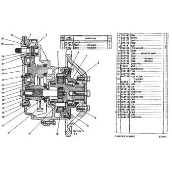 GEAR (70 teeth) 7K0252 - Caterpillar | AVSpare.com