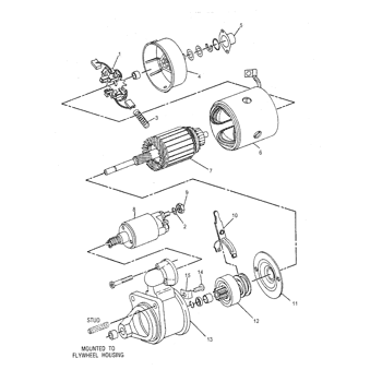 STARTING MOTOR GP-ELECTRIC 6T8832 - Caterpillar | AVSpare.com