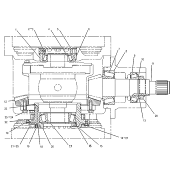 SHAFT-BEVEL PINION 9U1248 - Caterpillar | AVSpare.com