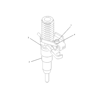 Caterpillar 1278216 Parts scheme FUEL INJECTOR GROUP