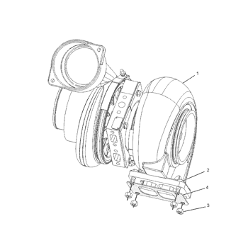 TURBOCHARGER GP 3619708 - Caterpillar | AVSpare.com