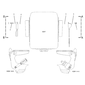 180-5796: Cushion Assembly-Seat