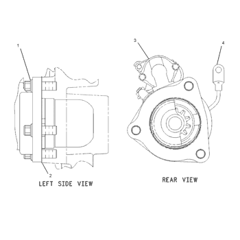 STARTING MOTOR GP-ELECTRIC 2071556 - Caterpillar | AVSpare.com