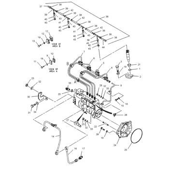 LINE AS-FUEL INJECTION 2128492 - Caterpillar | AVSpare.com