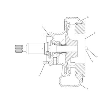 PUMP GP-WATER 4160610 - Caterpillar | AVSpare.com