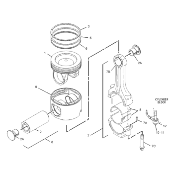 JET AS-PISTON COOLING 1979377 - Caterpillar | AVSpare.com JET AS-PISTON COOLING 1979377 - Caterpillar | AVSpare.com