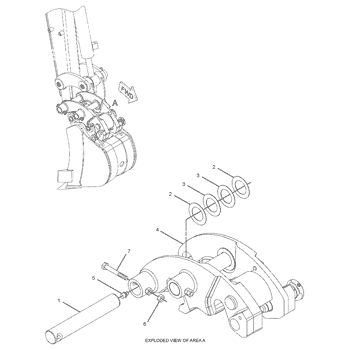 240 4044 Coupler Gp Quick S N Bfa1 Up Bdh1 Up 3yw1 Up Part Of 240 4043 Coupler Gp Quick An Attachment 301 5 Avspare Com