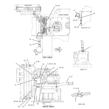 HOSE 2366335 - Caterpillar | AVSpare.com