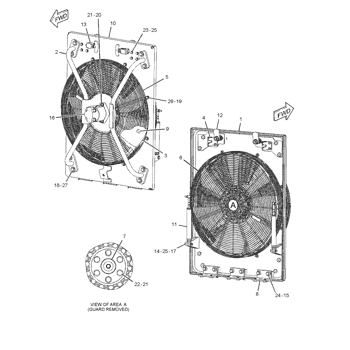 SPIDER AS-FAN 2617504 - Caterpillar | AVSpare.com