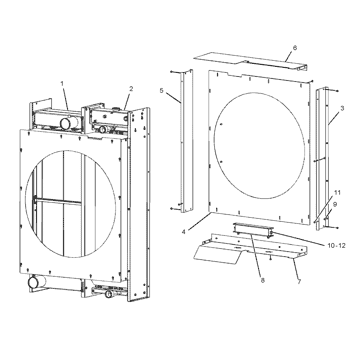 260-4784 RADIATOR GP S/N C5H1-125 AN ATTACHMENT C15 260-4784 RADIATOR GP S/N C5H1-125 AN ATTACHMENT C15