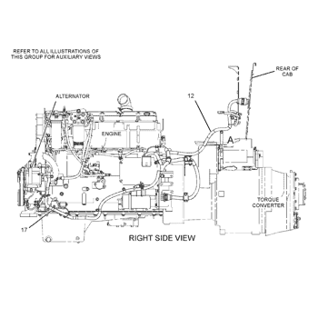 285 7333 Wiring Gp Engine S N Awf704 Up Part Of 285 7326 Electrical Ar 6h Landfill Compactor Avspare Com