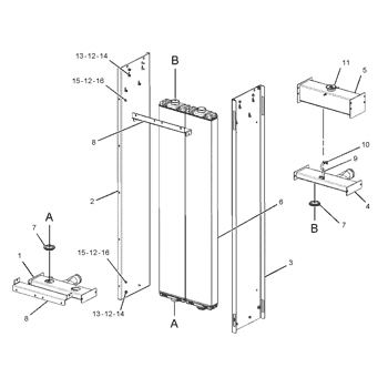 CORE-RADIATOR 2835481 - Caterpillar | AVSpare.com CORE-RADIATOR 2835481 - Caterpillar | AVSpare.com