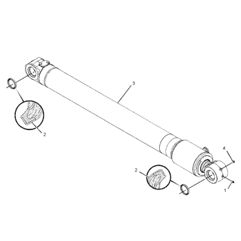 CYLINDER GP-STICK 2897713 - Caterpillar | AVSpare.com