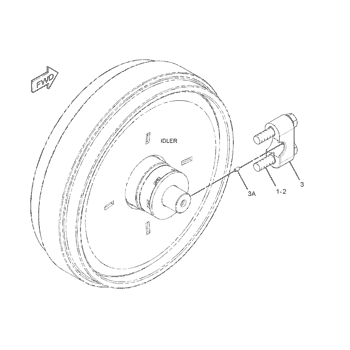 CAP AS-TRACK IDLER 3069441 - Caterpillar | AVSpare.com CAP AS-TRACK IDLER 3069441 - Caterpillar | AVSpare.com