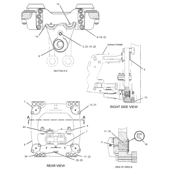 CYLINDER 2127469 - Caterpillar | AVSpare.com