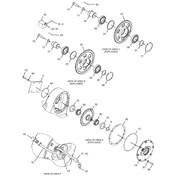 CTP 4D6578 Stud for Heavy Equipment CTP 4D6578 Stud for Heavy Equipment