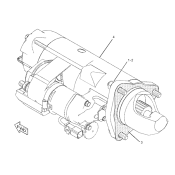 STARTING MOTOR GP-ELECTRIC 3485129 - Caterpillar | AVSpare.com STARTING MOTOR GP-ELECTRIC 3485129 - Caterpillar | AVSpare.com