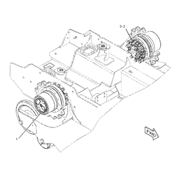 308-0421 MANIFOLD GP-RETURN S/N YYZ1-UP PART OF 326-5779, 378-6720 