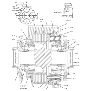 CONE-BEARING 8E7926 - Caterpillar | AVSpare.com