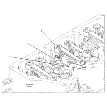 336-5447: Engine Head Exhaust Valve