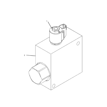 Caterpillar 2513268 Parts scheme VALVE GP-SOLENOID