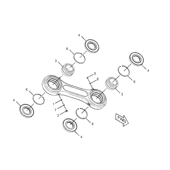 BEARING-SELF-ALIGNING 4881645 - Caterpillar | AVSpare.com