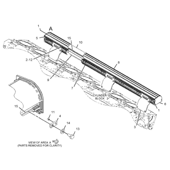 CTP 5P9959 Bolt for Heavy Equipment CTP 5P9959 Bolt for Heavy Equipment