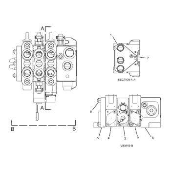 359-7209 VALVE GP-BANK 3 -MECHANICAL S/N LYG1-UP PART OF 337-9713