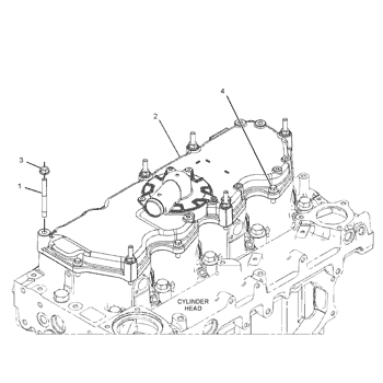 336-5447: Engine Head Exhaust Valve