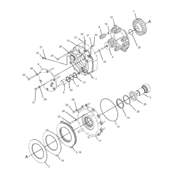 CAGE-BEARING 1843670 - Caterpillar | AVSpare.com