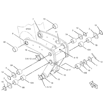 LINK AS 2136723 - Caterpillar | AVSpare.com