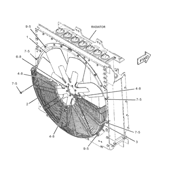 SPIDER AS-FAN 2047978 - Caterpillar | AVSpare.com