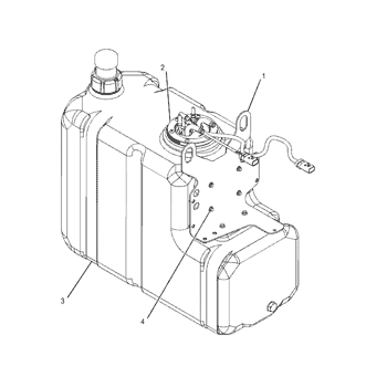 389-2645 TANK GP-DIESEL EXHAUST FLUID PART OF 396-5650 MODULE AR-DIESEL  EXHAUST FLUID C7.1 INDUSTRIAL ENGINE