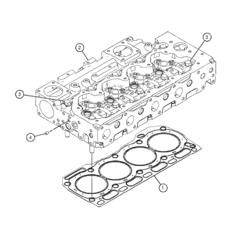 GASKET-CYLINDER HEAD 3108520 - Caterpillar