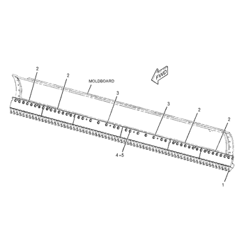 135-9797: Serrated Cutting Edge