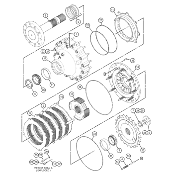 SPINDLE-WHEEL 2845044 - Caterpillar | AVSpare.com