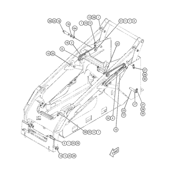 PIN & LINK GP-LIFT ARM 4359037 - Caterpillar | AVSpare.com