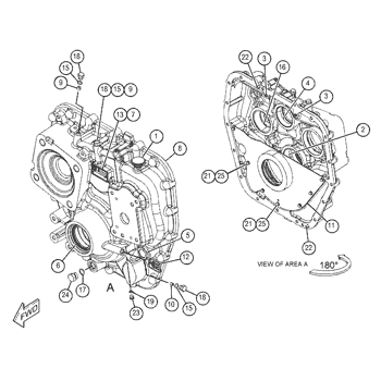 CASE AS-FRONT 4707135 - Caterpillar | AVSpare.com 