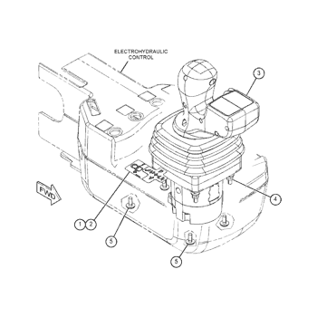 509-8397 KIT-JOYSTICK CONTROL S/N B8P1-UP CUSTOM 966M XE WHEEL LOADER