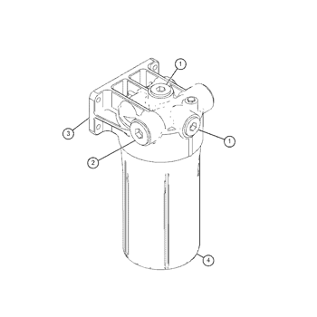 FILTER AS-ENGINE OIL 5000482 - Caterpillar | AVSpare.com