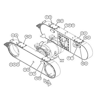 572-7749 SLIP JOINT GP S/N W921-UP PART OF 538-6106 SHAFT GP-DRIVE