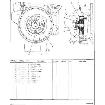 1241659 COUPLING GP-PUMP PART OF 1099280-Page 235 325B EXCAVATOR